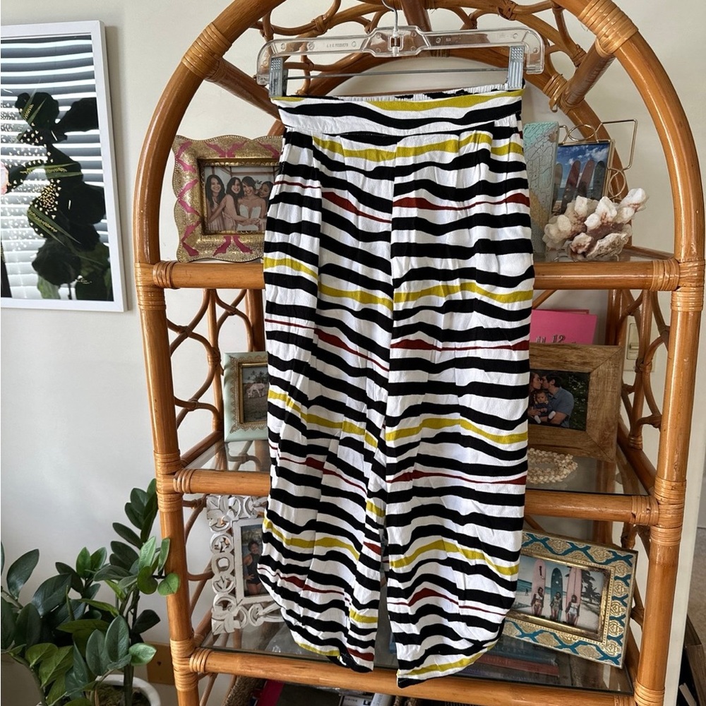 Ava Sky Fighting eel tie bottom pants xs